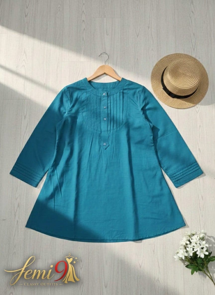 Blue Embroidered Suit